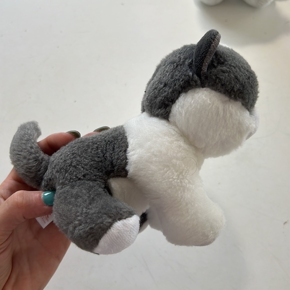 GIFTED Lot Ty Beanies Babies YANG Plush 6" Kitty Cat Kitten Stuffed Animal Gray - Picture 13 of 14